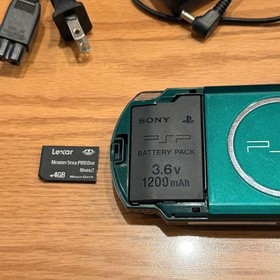 Sony Playstation Portable PSP-3000 Console Spirited Green Tested
