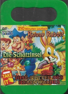 Ronny Rabbit & Die Schatzinsel & Jose - Retter des Regenwaldes | DVD | FSK 0