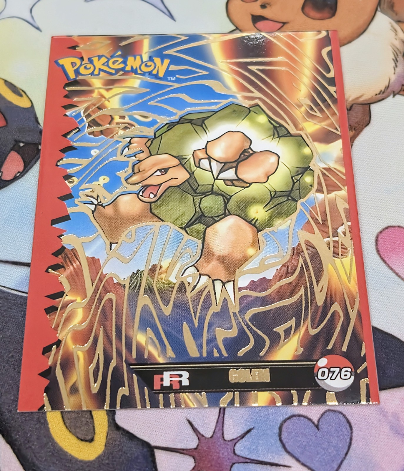 Pokemon Topps Team Rocket Set Golem