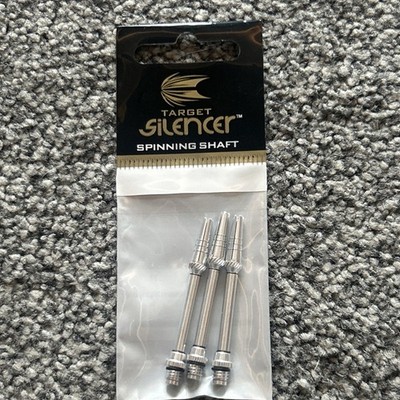 Target Silencer Spinning Metal Dart Shafts Größe Intermediate Dart Schäfte