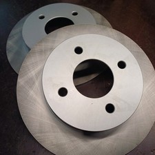 2x JAPKO Bremsscheibe 61198C für NISSAN MICRA 2 K11 1 K10 16V HK11 AK11