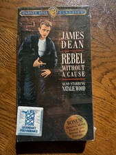 James Dean Rebel Without a Cause (VHS, Warner Brothers Classics)