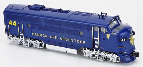 Locomotora Bowser HO F3A Bangor & Aroostook #24611 cabina # 44 CCC y barra de sonido | Zustand: New