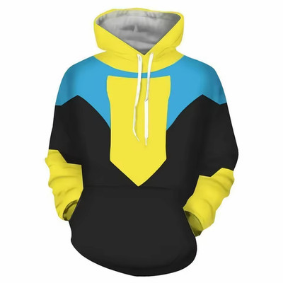 Invincible 3D Hoodie Role Playing Mark Grayson Hoodie Sportswear Men's