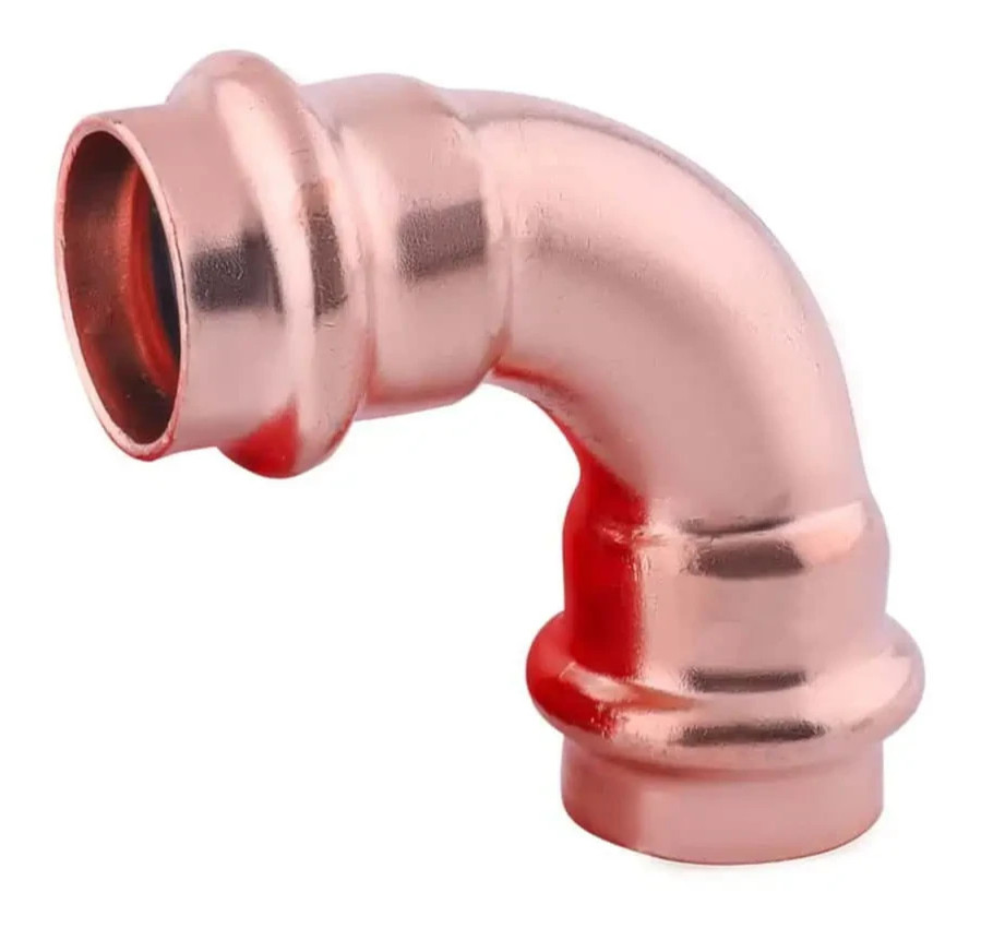 Copper Press Fitting 90-Degree Elbow 3/4 in