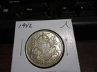 1942 - Canada silver half dollar - Canadian 50 cent