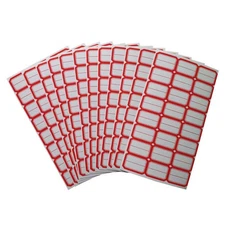 80 Sheets Jewelry Tags for Pricing Commodity Label Sticker Mailing Labels
