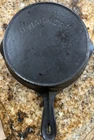 VTG “ Wagner” Arc 4 1/2” Cast Iron Skillet No Wobble