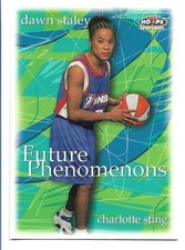 Dawn Staley 1999 Skybox Hoops WNBA Future Phenomenons Rookie #106 - Sting RC
