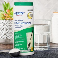  pack of 2  Equate Clear Soluble Fiber Powder Digestive Health Support 12.3 oz