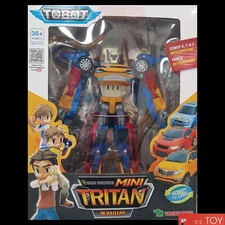 TOBOT MINI TRITAN X Y Z Integration Transforming Robot 3-Cars Combine Toy 2023