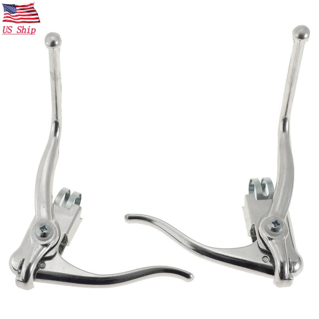 5US Pair of Road Bike Racing Bicycle Brake Dual Levers Handles for Bent