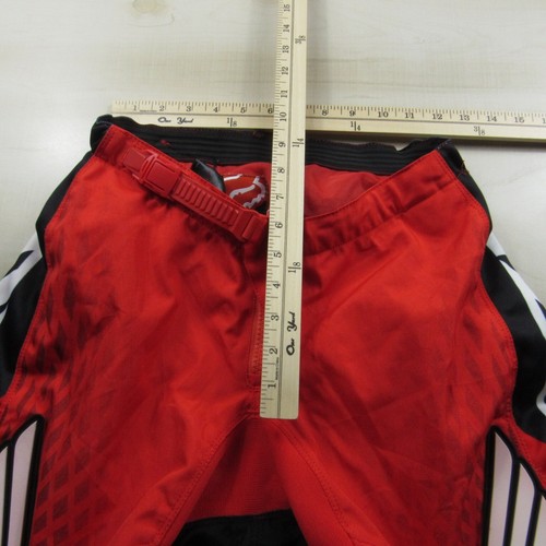 Fox Racing Pants Mens 30 Red Black 180 Honda Motocross MX DirtBike - Picture 12 of 21