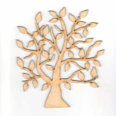 Wooden Tree of Life Tree 18cm Birthday Craft Wedding Gift Idea - K399