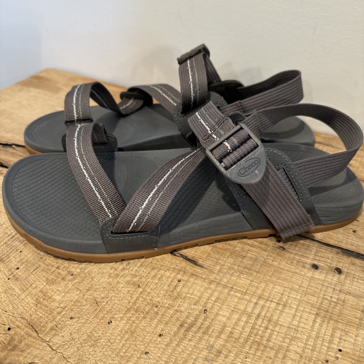 Chaco Men’s Z/1 Classic Sandals Split Gray Black Hiking Water Outdoor Size 13 Chaco Z/1 Classic Men main image 2