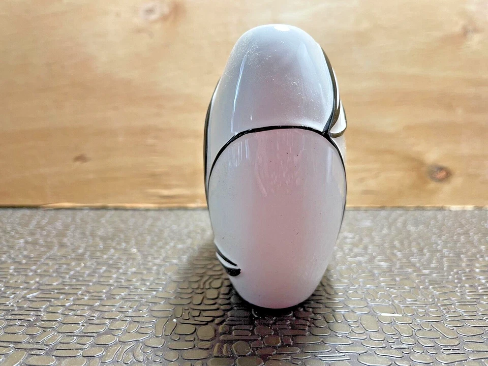 Suporte para escova de dentes/pasta de dentes cerâmica branca com flor amarela - Imagem 2 de 4