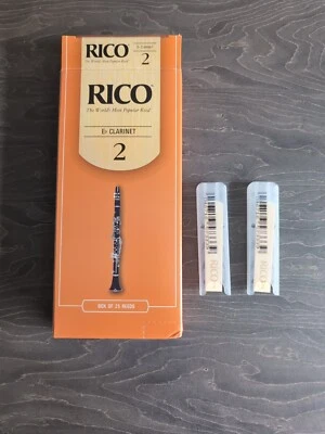 Rico Eb Clarinet Single Reeds Strength 2.0