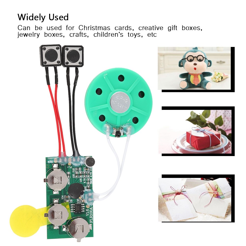 60s/120s/4Min Greeting Card Recordable Sound Voice Module