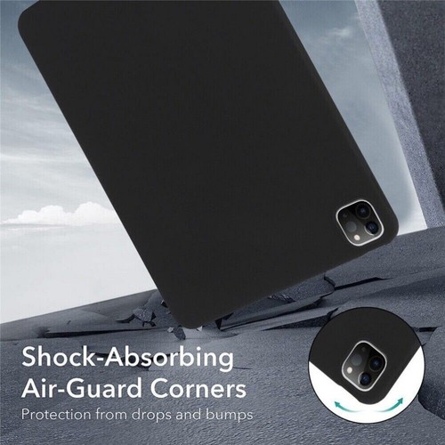 Liquid Silicone Case Cover For iPad 5/6/7/8/9/10 Air Pro 11" M2 M4 12.9 Mini 7th - Picture 18 of 87