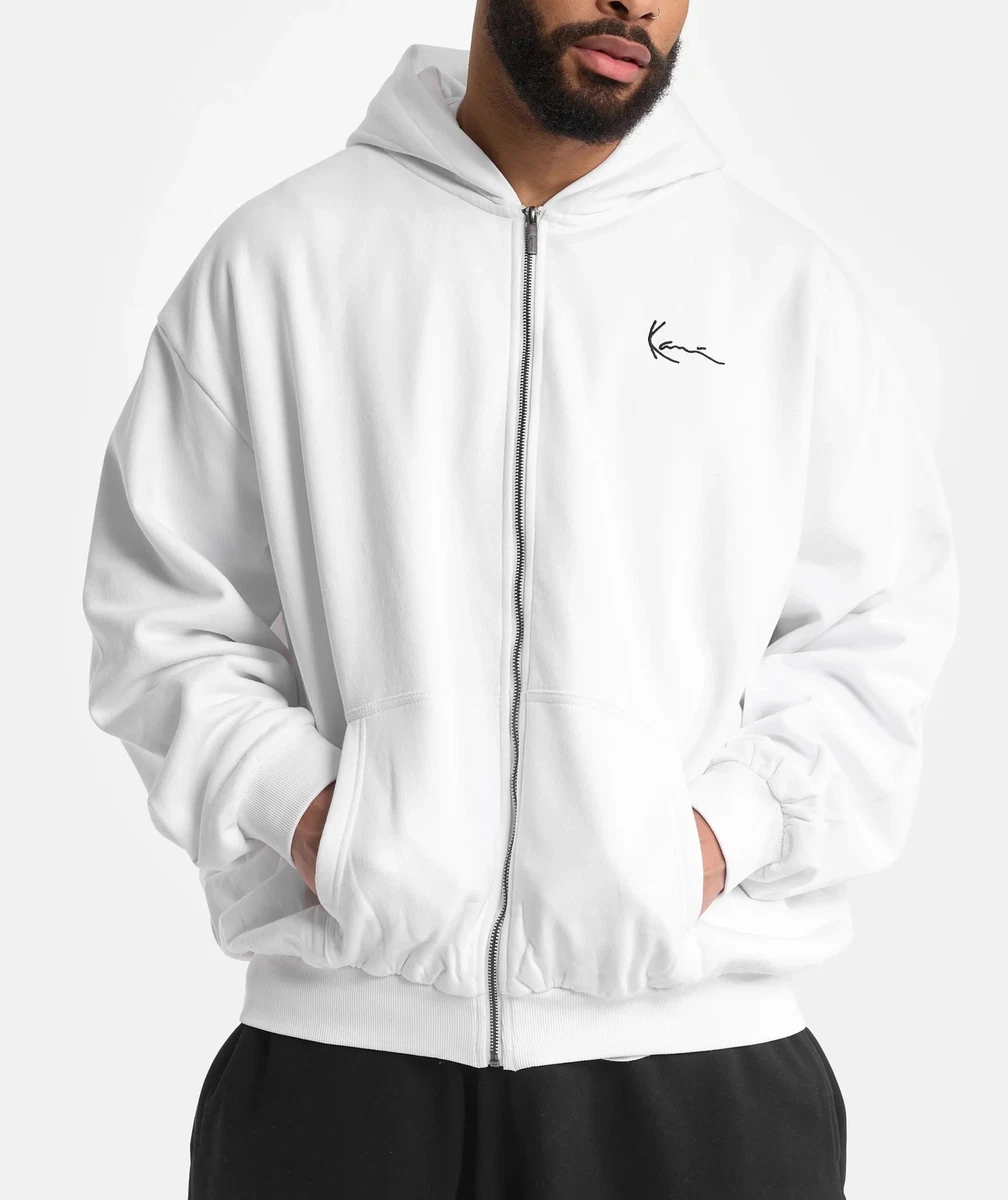 Karl kani top white hoodie