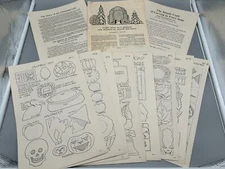 1920's Ivory Soap Carving Lesson Plans Templates for Teachers Antique!