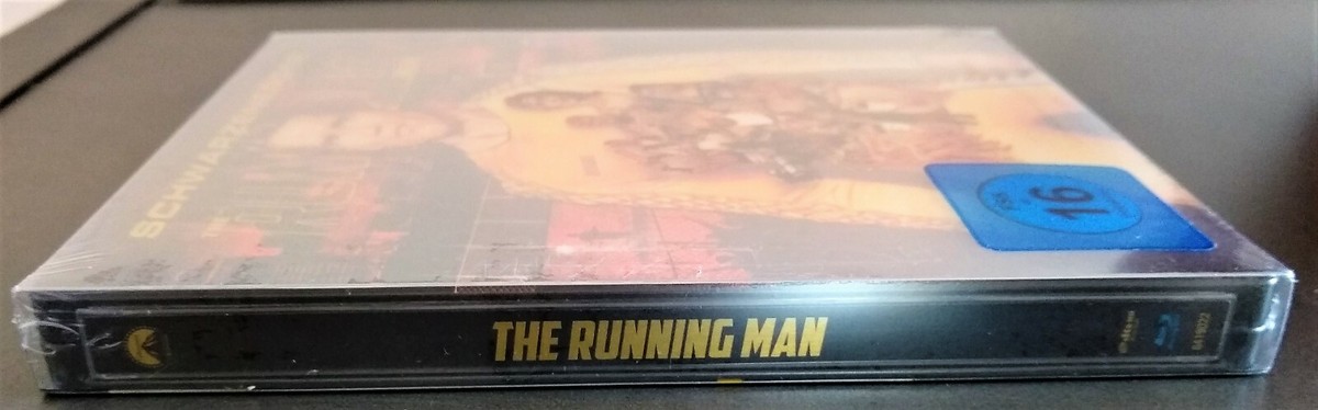THE RUNNING MAN (1987) Blu-Ray Import Exclusive Limited STEELBOOK