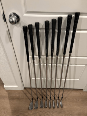 Ben Hogan Radial Forged Blade Iron Set 3-E Vector 3 Steel Family Owned Since 83