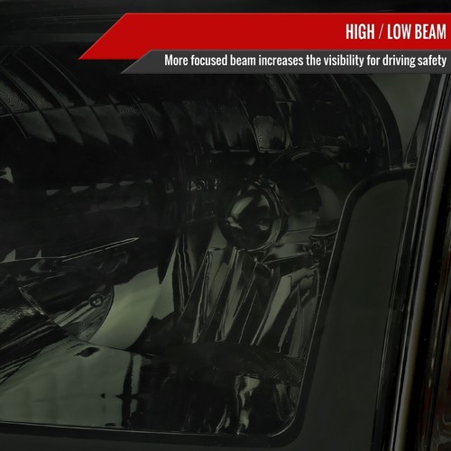 05-06 Toyota Tundra 05-06 Sequioa Headlights + Sequential Corners Smoked Tinted - Foto 3 di 5