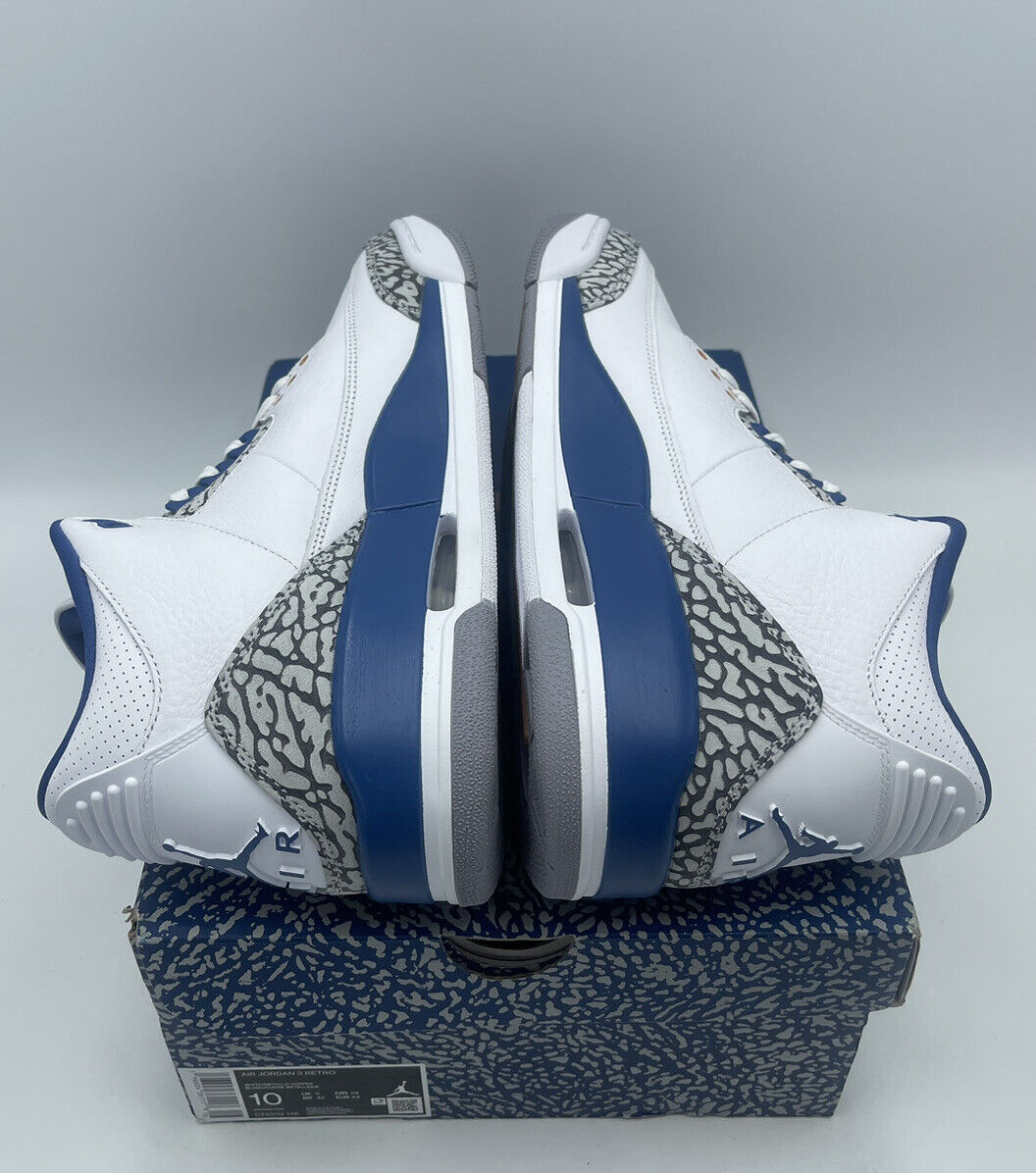 New Air Jordan 3 Washington Wizards 2023 Size 10 Rare Retro New Air Jordan 3 Washington Wizards 2023 Size 10 Rare Retro
