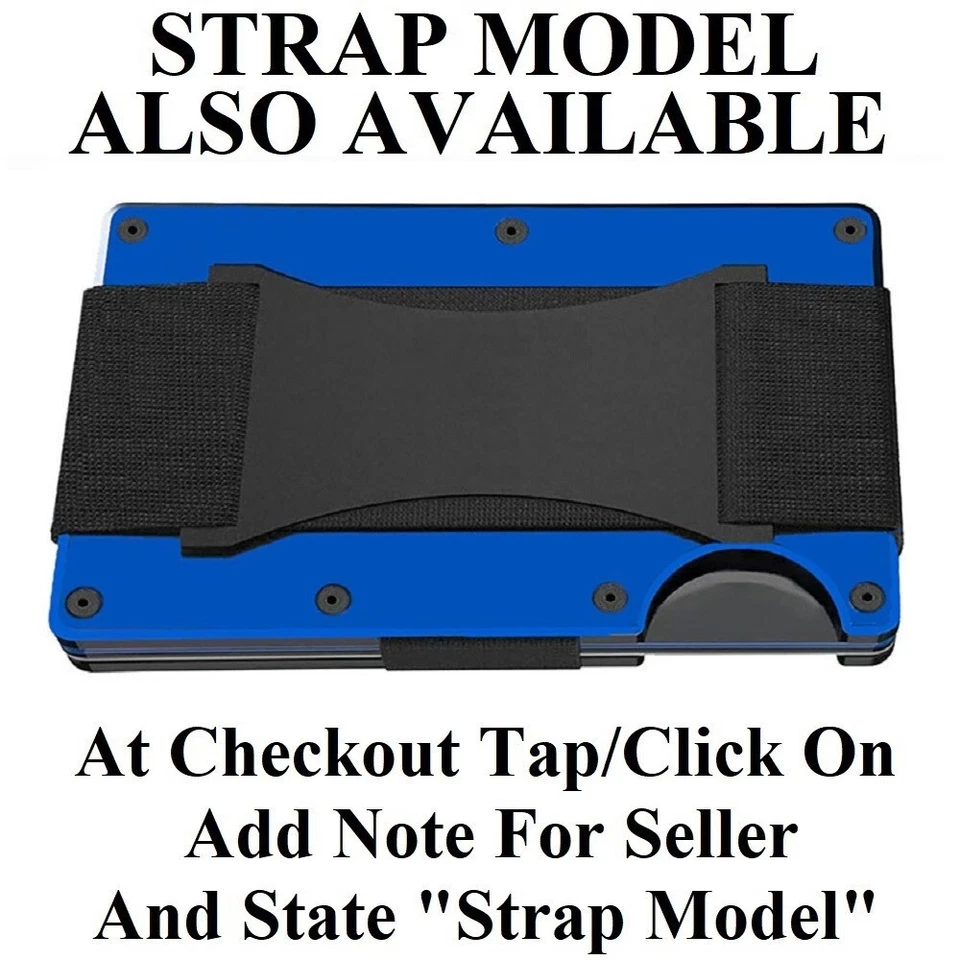 Duke Blue Devils Engraved Titanium Blue RFID Blocking Wallet w Clip D7 - Image 4 of 4