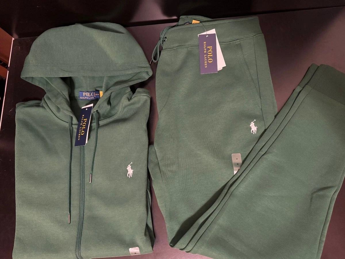 Olive green polo jogging suit new arrivals
