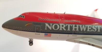 1:200 Inflight/B Model NORTHWEST AIRLINES Boeing 747-400 