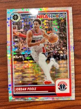 2023-24 Panini Hoops Premium Stock Jordan Poole Pulsar Prizm #277 Wizards