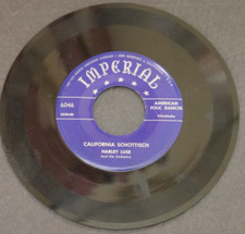HARLEY LUSE MOON WINKS / CALIFORNIA SCHOTTISCH 45 - 1950'S Imperial - Preowned