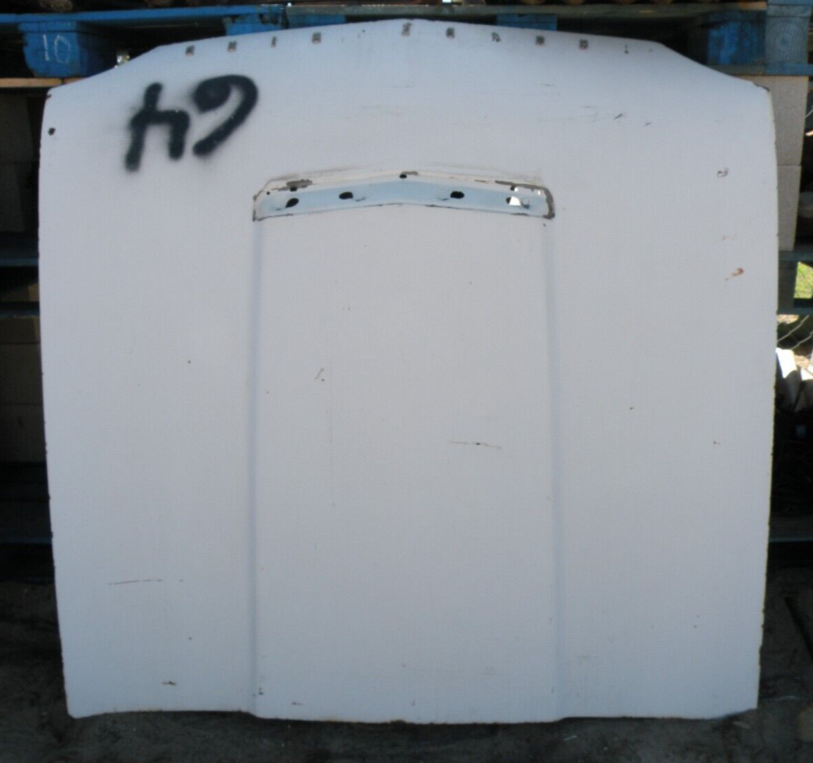 廃盤　レア！ Crownford 前身バーレイ　ドッグプレート THUNDERBIRD FRONT HOOD DECK LID BONNET 1964 64 FORD OEM FACTORY