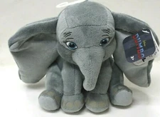Disney Just Play 2018 Live Action Movie Dumbo 5.5" Stuffed Doll w/Tags CUTE