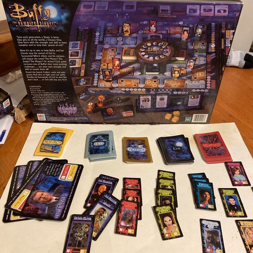 Jeu de société Buffy The Vampire Slayer Hasbro Milton Bradley complet