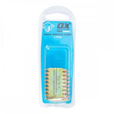 OX Tools OX-P080738 Pro Kupplungskämme (4er Pack) - 38 mm