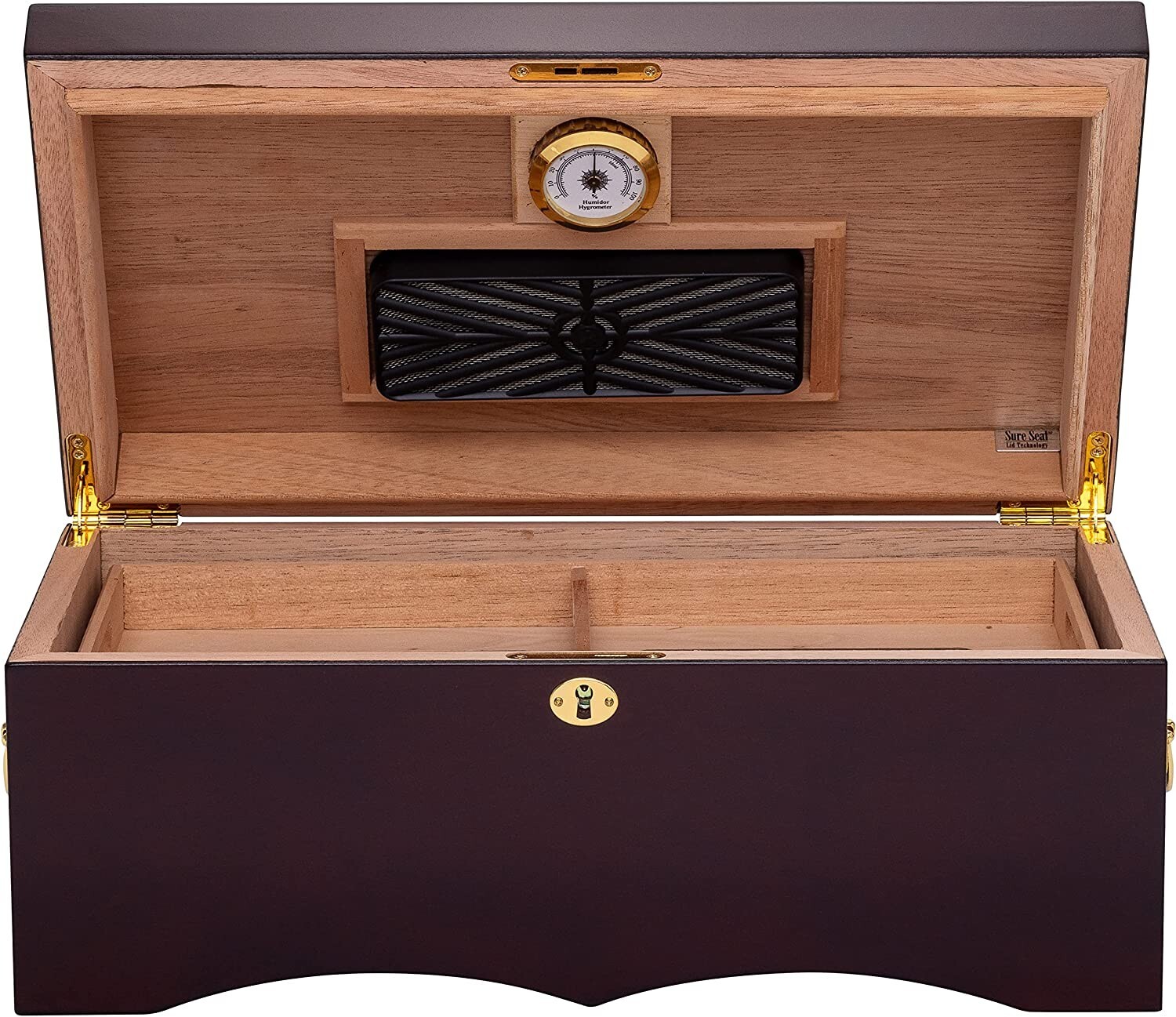 Humidor Supreme Cordoba Large Cigar Humidor Wood Box - 200 Cigars ...