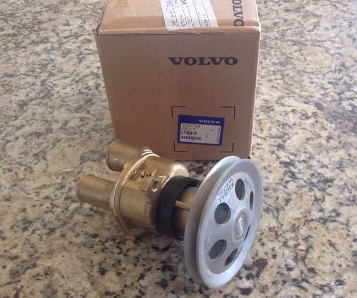 Genuine OEM Volvo Penta Raw Water Pump 3857794 WITH EXCHANGE 4.5 