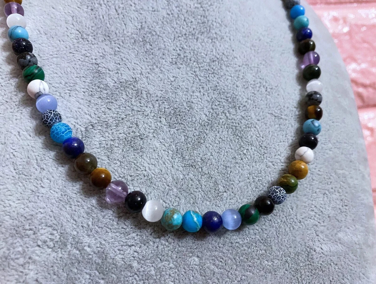 Collana Lunga In Velluto Marrone Con Ciondolo Gotico Turchese - Stile Bohémien, Donna