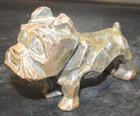 Mack Truck Style Bulldog Hood Ornament Custom Made Metal Bull Dog Dusty Bronze — photo 1
