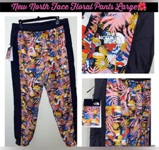 New The North Face Floral Printed Hydrenaline 2000 Pants Womens Size Large    