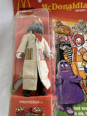 VINTAGE MCDONALDLAND PROFESSOR ACTION FIGURE REMCO 1976~ NIB