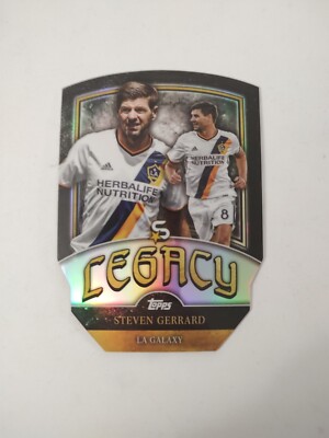 Topps MLS Superstars 2024 - Steven Gerrard LA Galaxy - Legacy Die Cut Insert