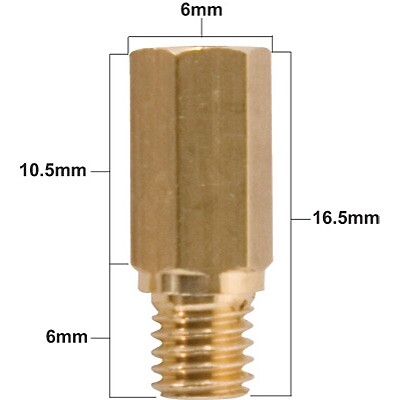 Size 125 Main Jet 99101-357/125 for Keihin CR Special FCR MX PE PJ PWK PWM