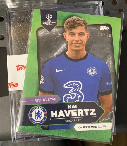 Topps On Demand UCL Summer Signings Set 2020 KAI HAVERTZ 26/99 & Jude Bellingham