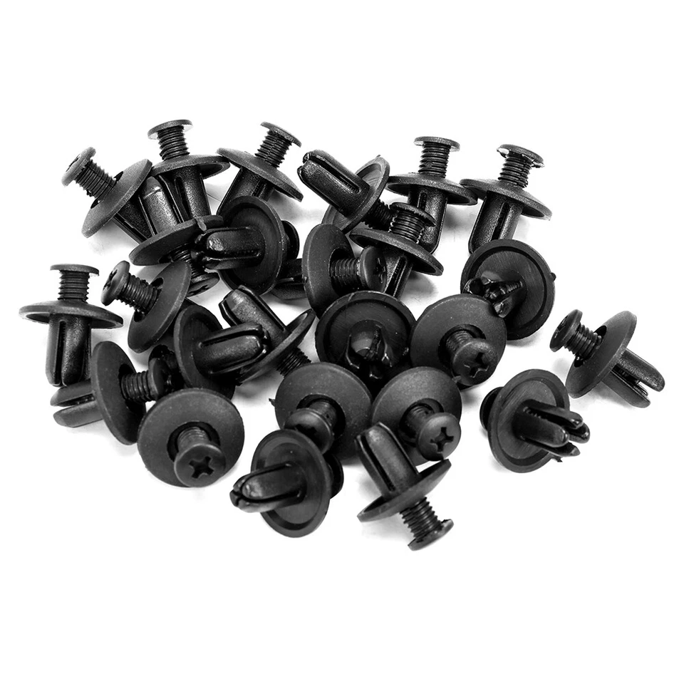 25X Clips de retención de moldura de tornillo para guardabarros de parachoques 86590-28000 para Hyundai EE. UU. Foto 3 de 4