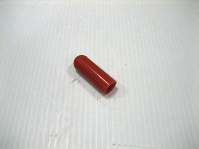 (200) Silicone Cap .480 I.D. x 1.5'' Length x .060 Wall - FeO Red - Free S&H