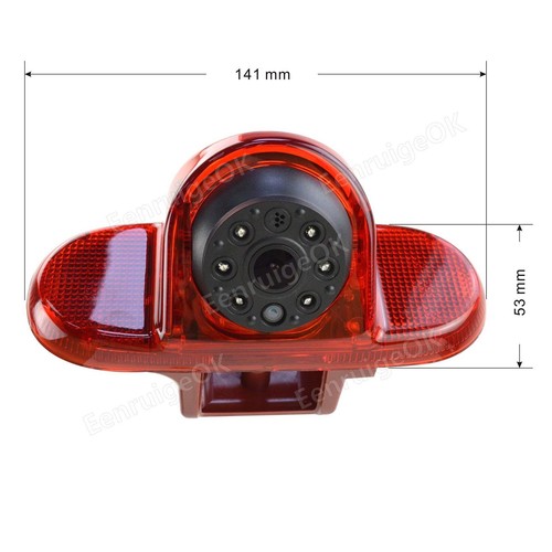 4.3'' Monitor & Brake Light Reversing Camera for Renault Trafic Vauxhall Vivaro - Picture 12 of 19